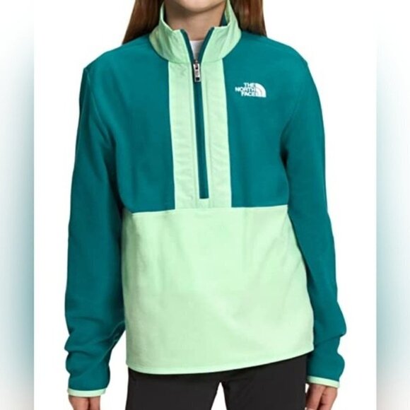 The North Face sz XL 14-16 Teen Glacier Half Zip Pullover - Picture 1 of 10